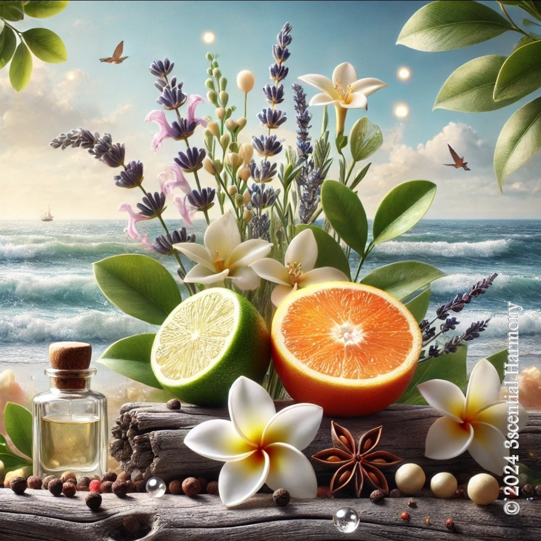 Ocean Breeze | Choice of Nut-Free Dry Body Oil or Fine Fragrance