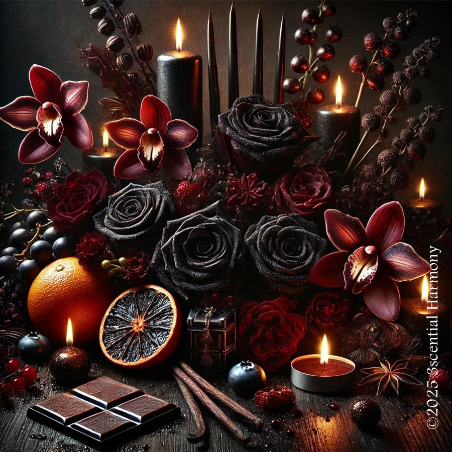 Goth Rose | Choice of Nut-Free Dry Body Oil or Fine Fragrance