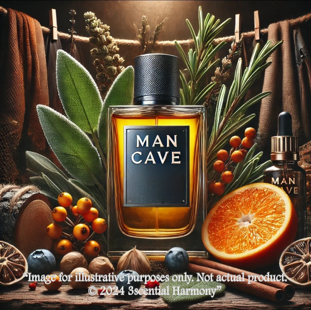 Man Cave | Choice of Nut-Free Dry Oil or Fragrance Mist