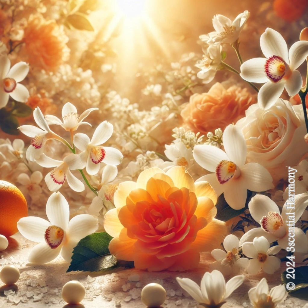 Orange Petals | Choice of Nut-Free Dry Body Oil or Fine Fragrance